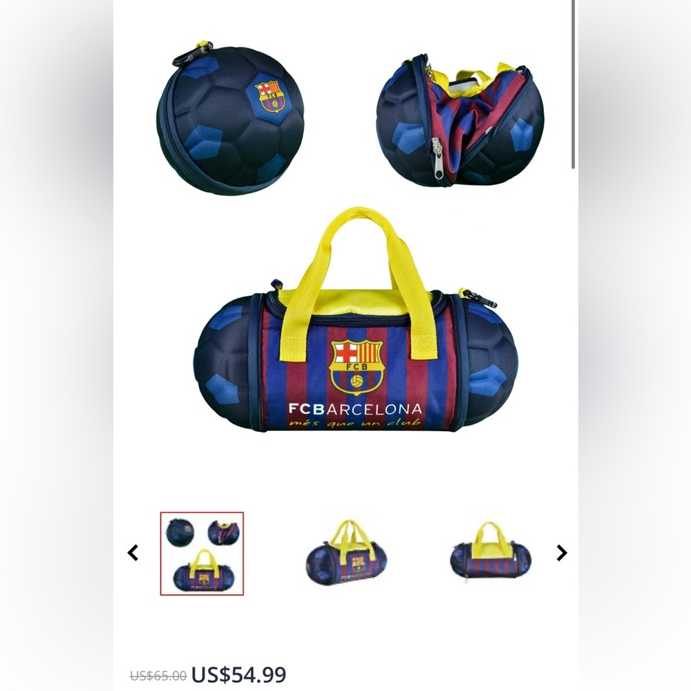 Kids Soccer Ball Bag lunch bag